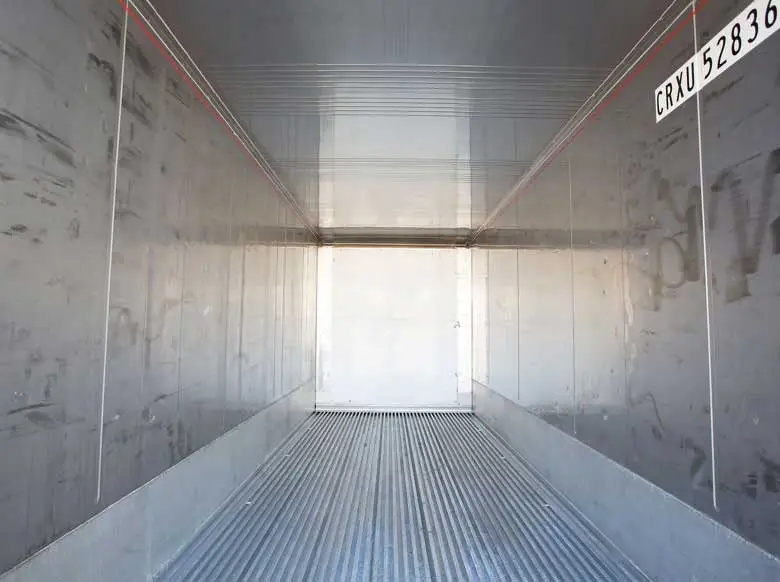 Portable 40ft refrigerated shipping container for cold storage