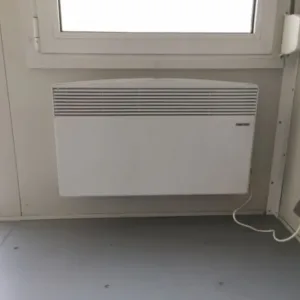 10ft accommodation unit with ventilation and secure lock box