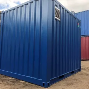 10ft bunded shipping container with integrated spill containment system