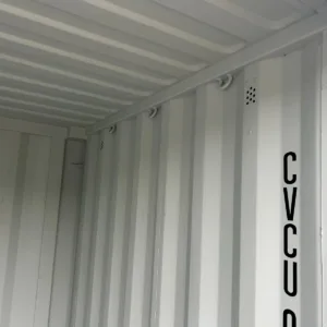 ISO certified 10ft shipping container with forklift pockets and vents