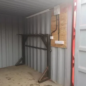 Bespoke 10ft storage container for construction tools and equipment storage
