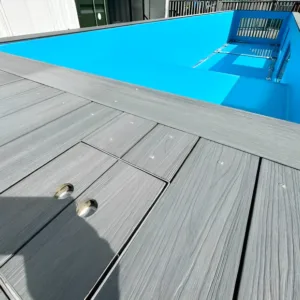 Custom 40ft container pool for residential backyard installations