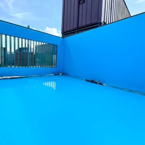 40ft high cube container swimming pool with premium steel construction