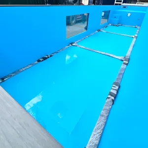 Modern container swimming pool for hotels, resorts, and Airbnb properties