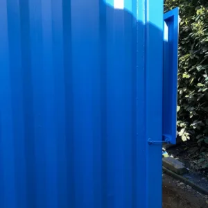 Portable 15ft container kiosk for food and beverage service operations
