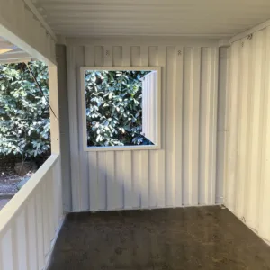 High cube 15ft container stall for pop-up retail and event sales