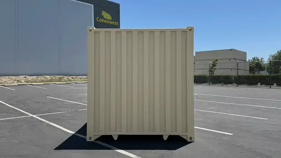 One-trip 16ft storage container with weatherproof steel construction