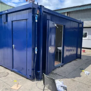 16ft x 9ft 3 + 1 Toilet Block Shipping Container