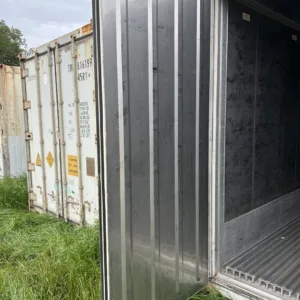 Portable 40ft cold room container for food distribution and pharmaceutical applications