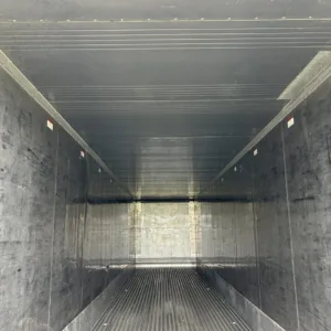 High cube refrigerated storage container for food and beverage storage