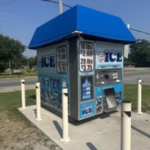 2023 Kooler Ice IM1500 ice and water vending machine in excellent condition
