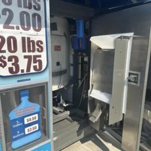 2023 Kooler Ice IM1500 ice and water vending machine in excellent condition