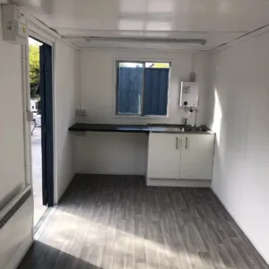 20ft anti-vandal office container for construction and industrial sites