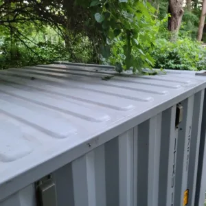 Weather-resistant 20ft shipping container for outdoor storage