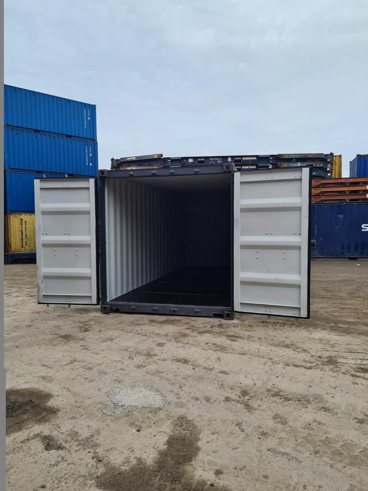 20ft one-trip shipping container with durable COR-TEN steel construction