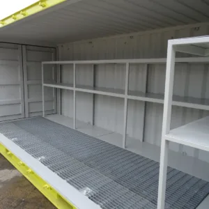 Secure 20ft bunded store conversion for construction and industrial sites