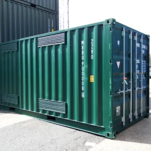 Industrial bunded storage container for oil, fuel, and chemical drums