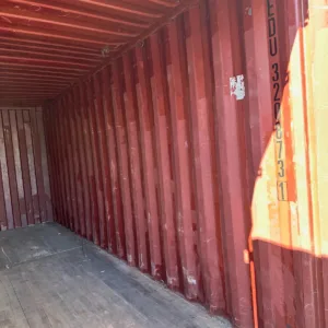 Wind and watertight 20ft Conex shipping container for outdoor storage