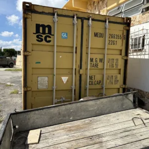 20ft steel storage container for commercial and industrial use