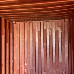 20ft Conex storage container with marine plywood flooring