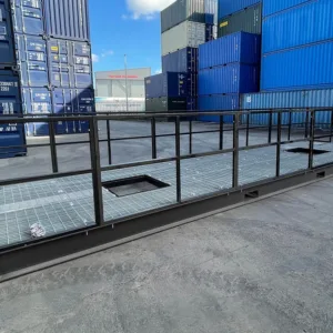 20ft confined space training container for industrial safety and rescue exercises