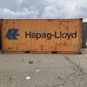 Heavy-duty 20ft corten steel container for commercial and industrial use