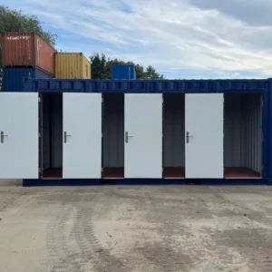 20ft Corten Steel Container With Oversized Roll-Up Door