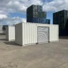 20ft Custom Shipping Container – Roller Shutter RAL 7035 Respray