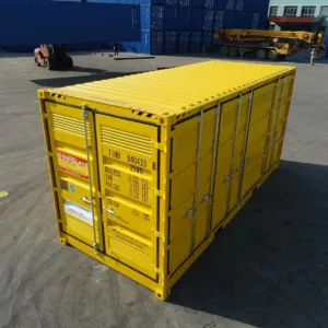 20ft bunded storage container with lockable drainage valve system