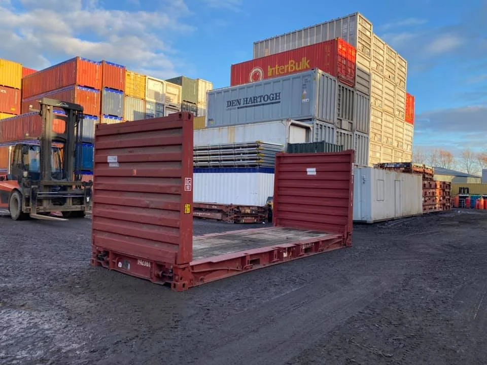 20ft Flat Rack Container for Sale