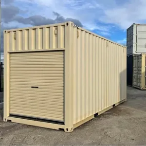 20ft HC Shipping Container with Rollup Door