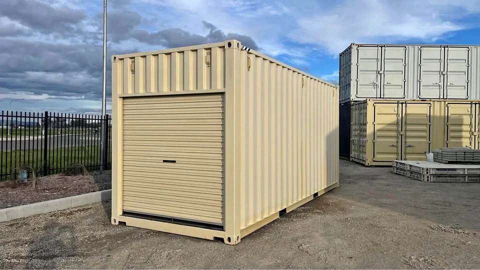 20ft HC Shipping Container with Rollup Door