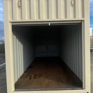 20ft HC container with roller shutter door and extra interior height