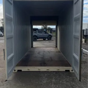 20ft high cube shipping container with rollup door for secure storage