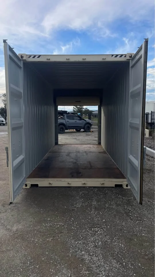 20ft high cube shipping container with rollup door for secure storage