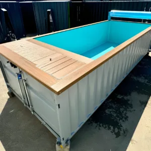 20ft Portable Container Swimming Pool – Caribbean Blue