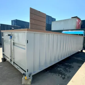 Modern 20ft container swimming pool for residential backyard installation