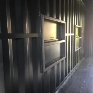 New 20ft side access shipping container for storage and conversion projects