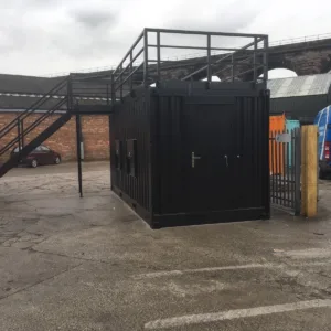 Premium one-trip 20ft container with full side door and locking system