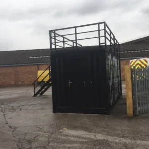 20ft side opening shipping container for machinery and equipment storage