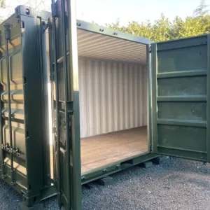 20ft side opening shipping container with full-length access doors