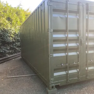 Side access 20ft shipping container with marine plywood flooring