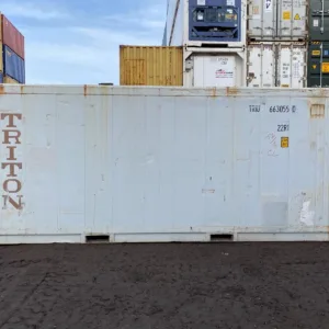 Wind and watertight 20ft reefer container for food and beverage storage