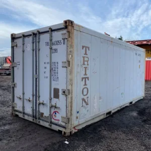 20ft refrigerated container with aluminium T-bar floor and temperature control