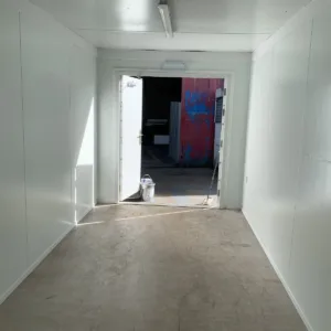 20ft insulated steel storage unit for construction and industrial applications