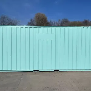 20ft anti-vandal storage container with reinforced steel security doors