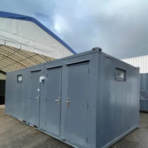 24ft x 9ft Toilet Block With Shower – 4+1 Toilet Unit