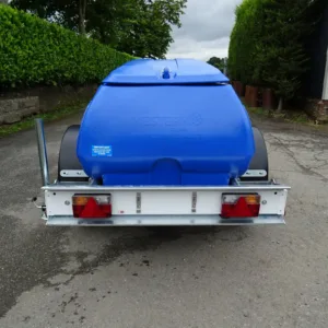 250 gallon site towable water bowser with durable steel chassis