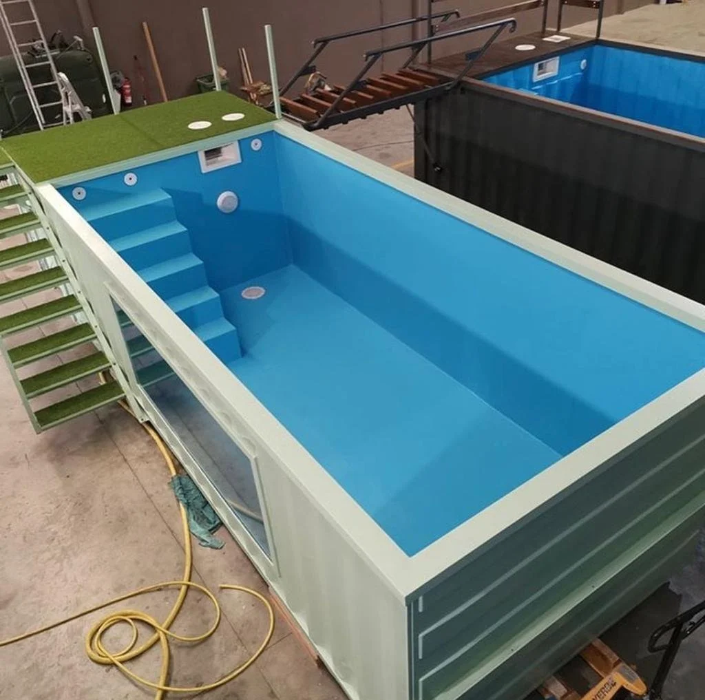 30ft Container Pool for Sale | Custom Shipping Container Pools