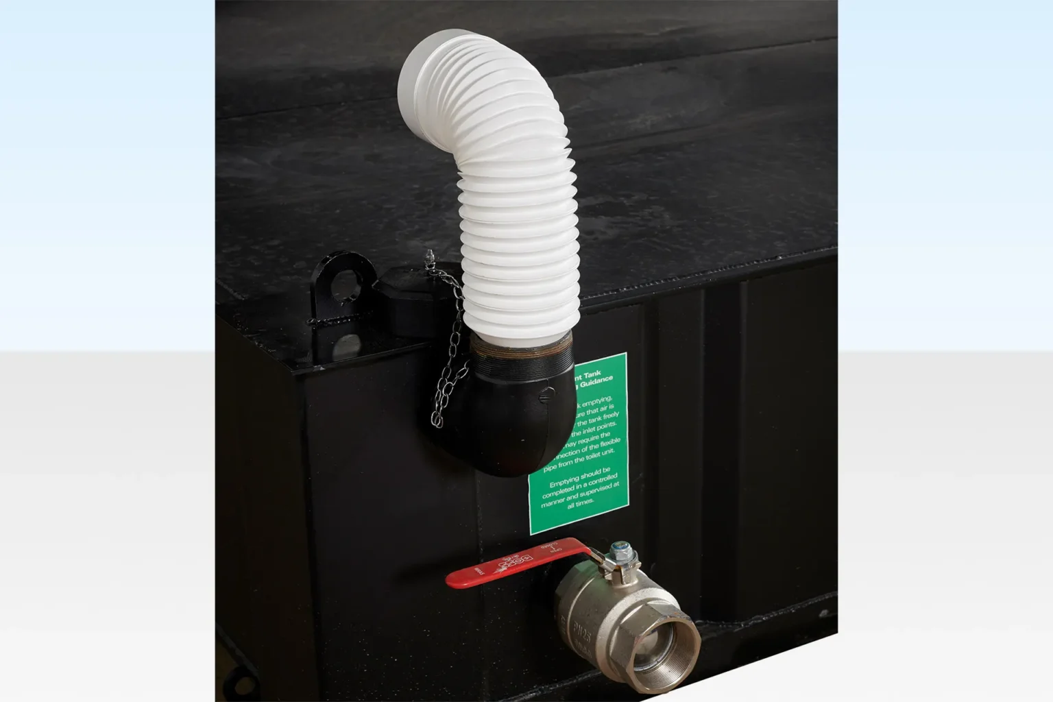 3+1 sit on waste tank 6500 litre capacity for temporary sanitation systems
